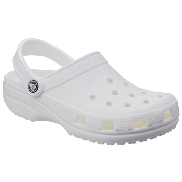 Crocs Classic Unisex White Clog (Womens Sizes)