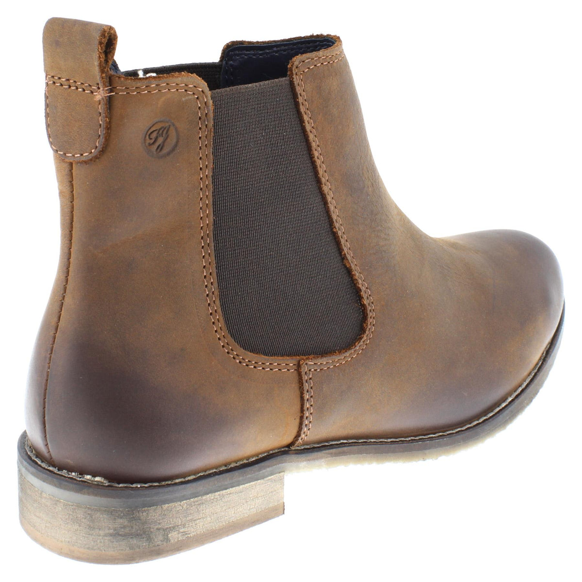 Frank James Aintree Ladies Leather Pull On Chelsea Boots