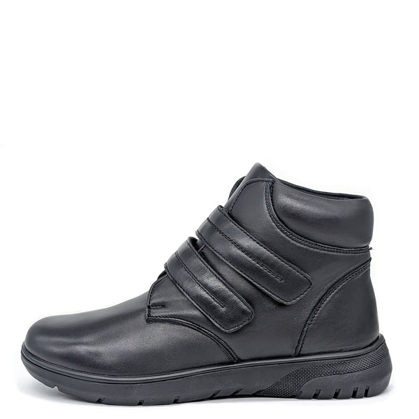 Dr Keller April Women's Touch Fastening Strap Leather Ankle Boots