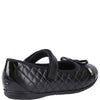Hush Puppies Lottie Girls' Quilted Ballerina School Shoes
