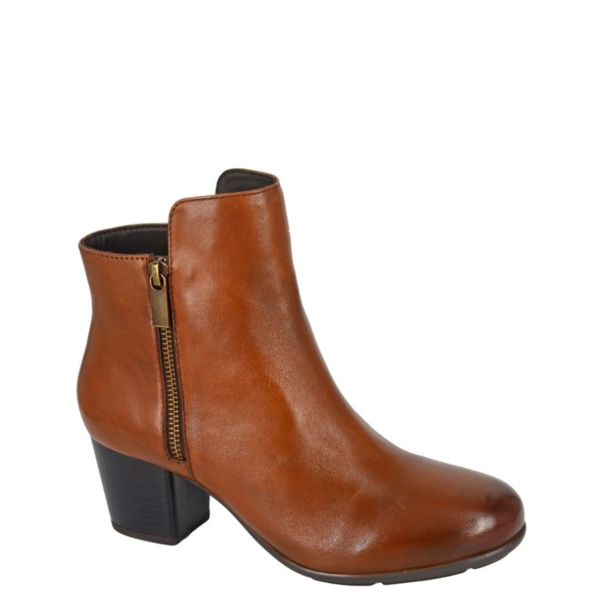 Cipriata Cleope Twin Zip Pull On Ankle Boots