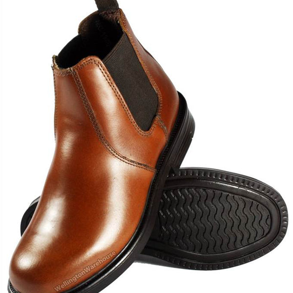 Oaktrak Kids Walton Smooth Leather Chelsea Dealer Boots