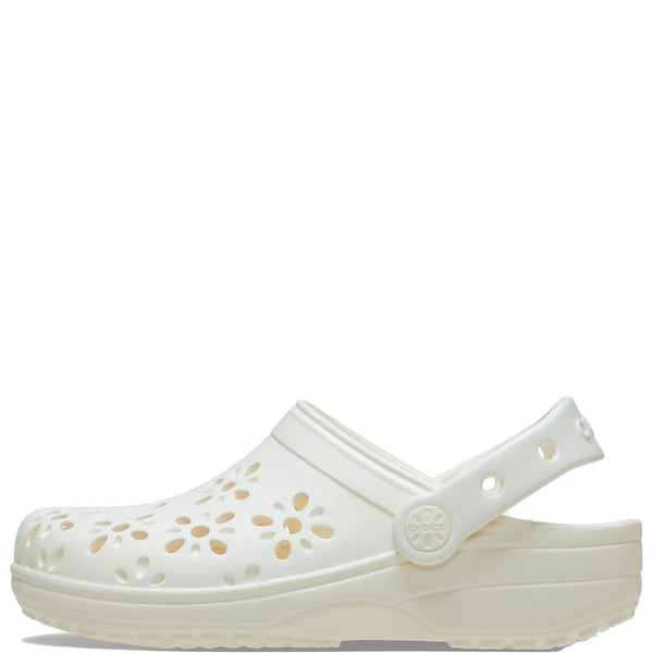 Crocs Kids' Classic Floral Cut Out Clogs