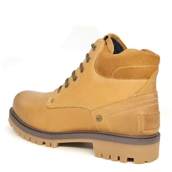 Wrangler Yuma Mens Leather Lace Casual Combat Boots