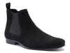 Thomas Crick Stanway Suede Pointed Leather Mens Ankle Chelsea Boots