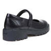 Geox Girls School Black Touch Fastening J Casey G. P Shoes