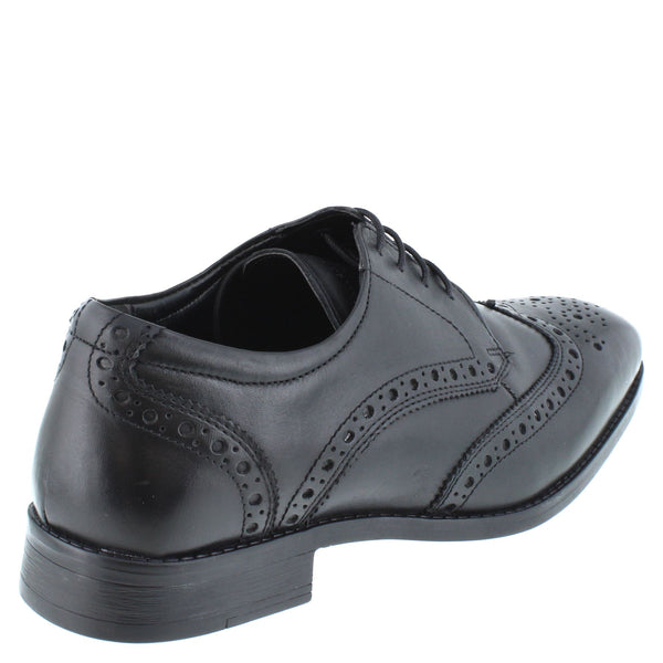HX London Barbican Men's Leather Brogue Shoes