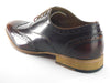 Frank James Norbury Leather Hi Shine Lace Up Mens Brogue Shoes