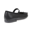 Geox Girls Black Elasticated Plie' School Shoes