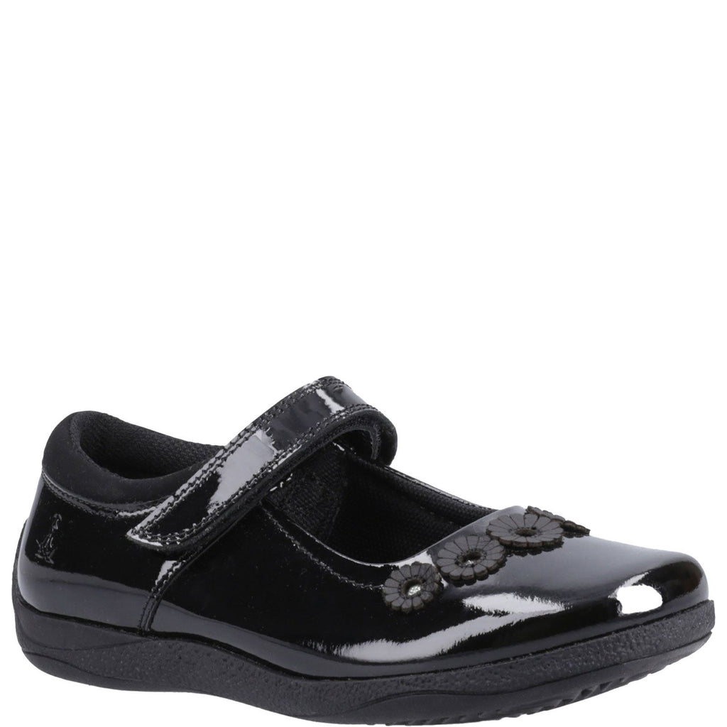 Hush Puppies Christina Girls' Patent Junior School Shoes