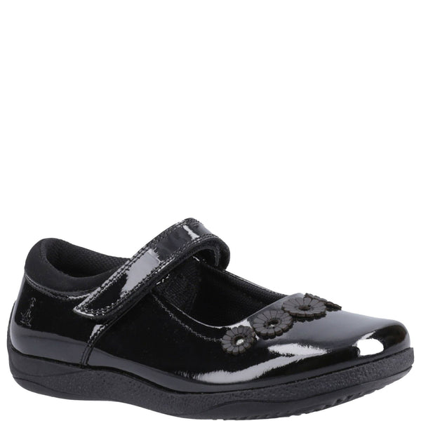 Hush Puppies Christina Girls' Patent Junior School Shoes