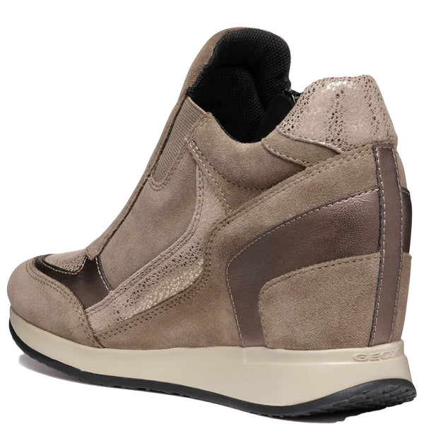 Geox D Nydame A Women's Plaform Fashion Trainers