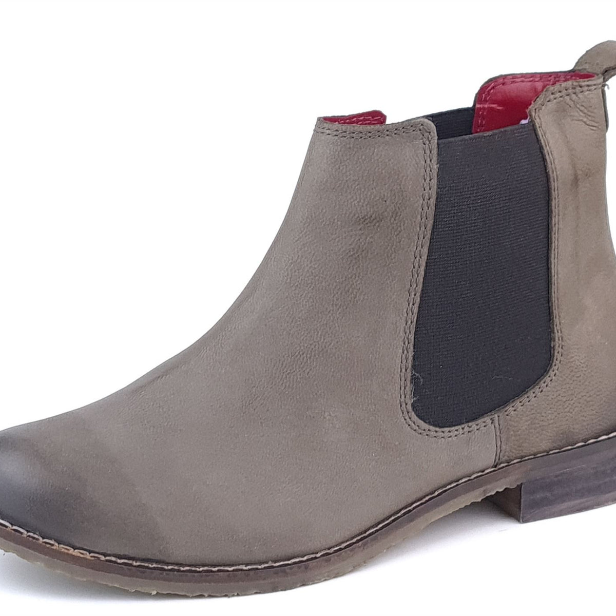 Frank James Aintree Ladies Leather Nubuck Chelsea Pull On Boots