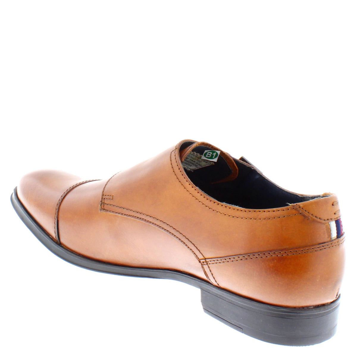 Thomas Crick Boycie Men's Leather Double Strap Monk Shoes