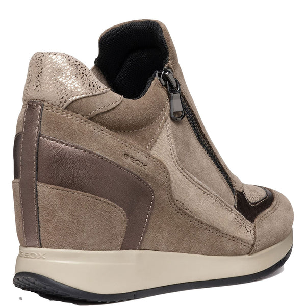 Geox D Nydame A Women's Plaform Fashion Trainers