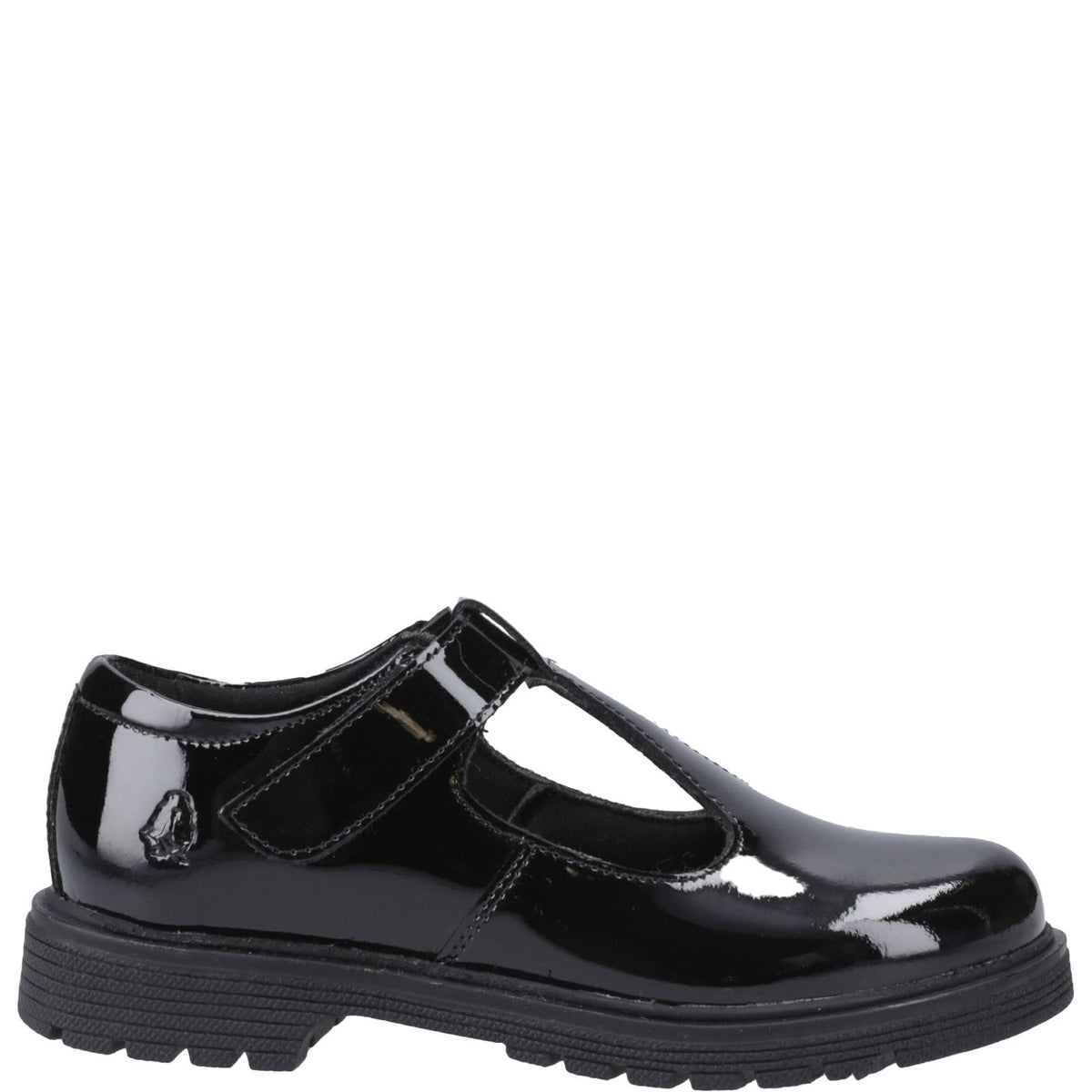 Hush Puppies Gracie Girls' Junior Patent School Shoes