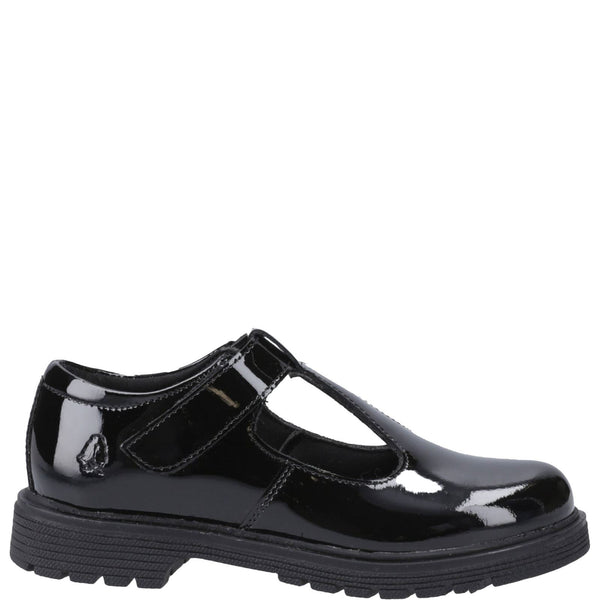 Hush Puppies Gracie Girls' Junior Patent School Shoes