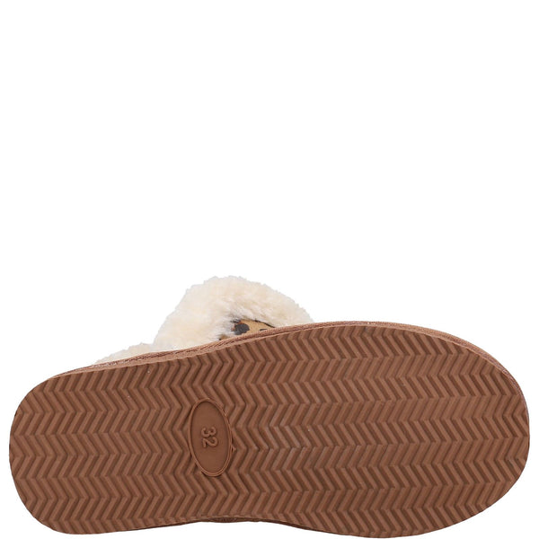 Hush Puppies Ashlynn Kids' Faux Fur Bootie Slippers