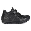 Geox Boys School Black Touch Fastening J Savage A Trainers