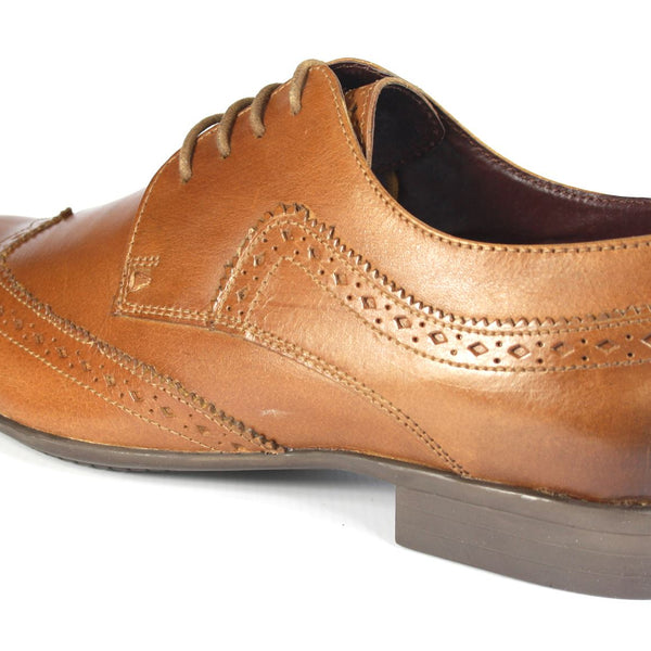 POD Ceres Pointed Toe Mens Leather Lace Up Brogues Formal Casual Shoes