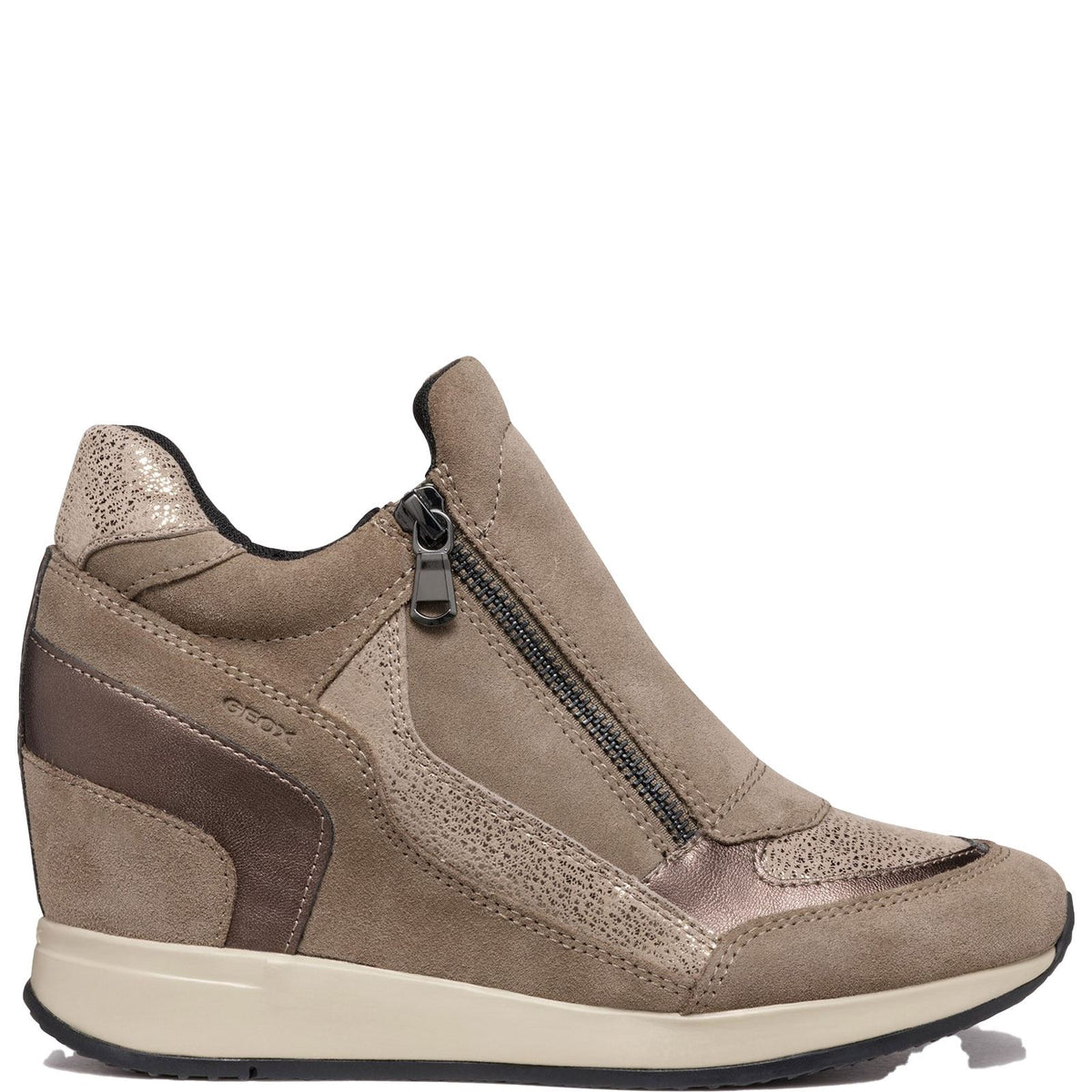 Geox D Nydame A Women's Plaform Fashion Trainers