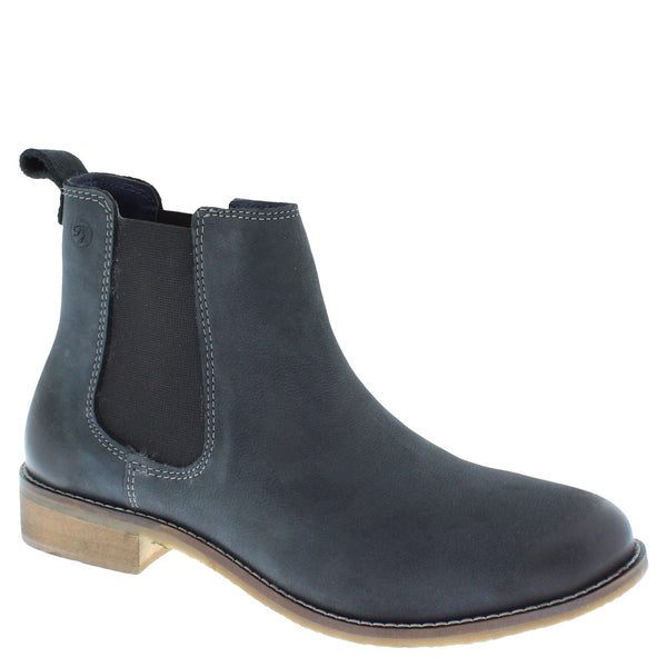 Frank James Aintree Ladies Leather Nubuck Chelsea Pull On Boots
