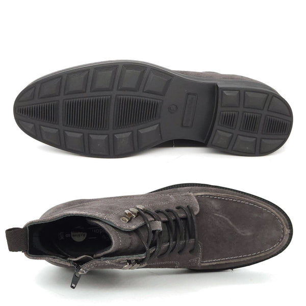 HX London Ealing Suede Lace Up Boots