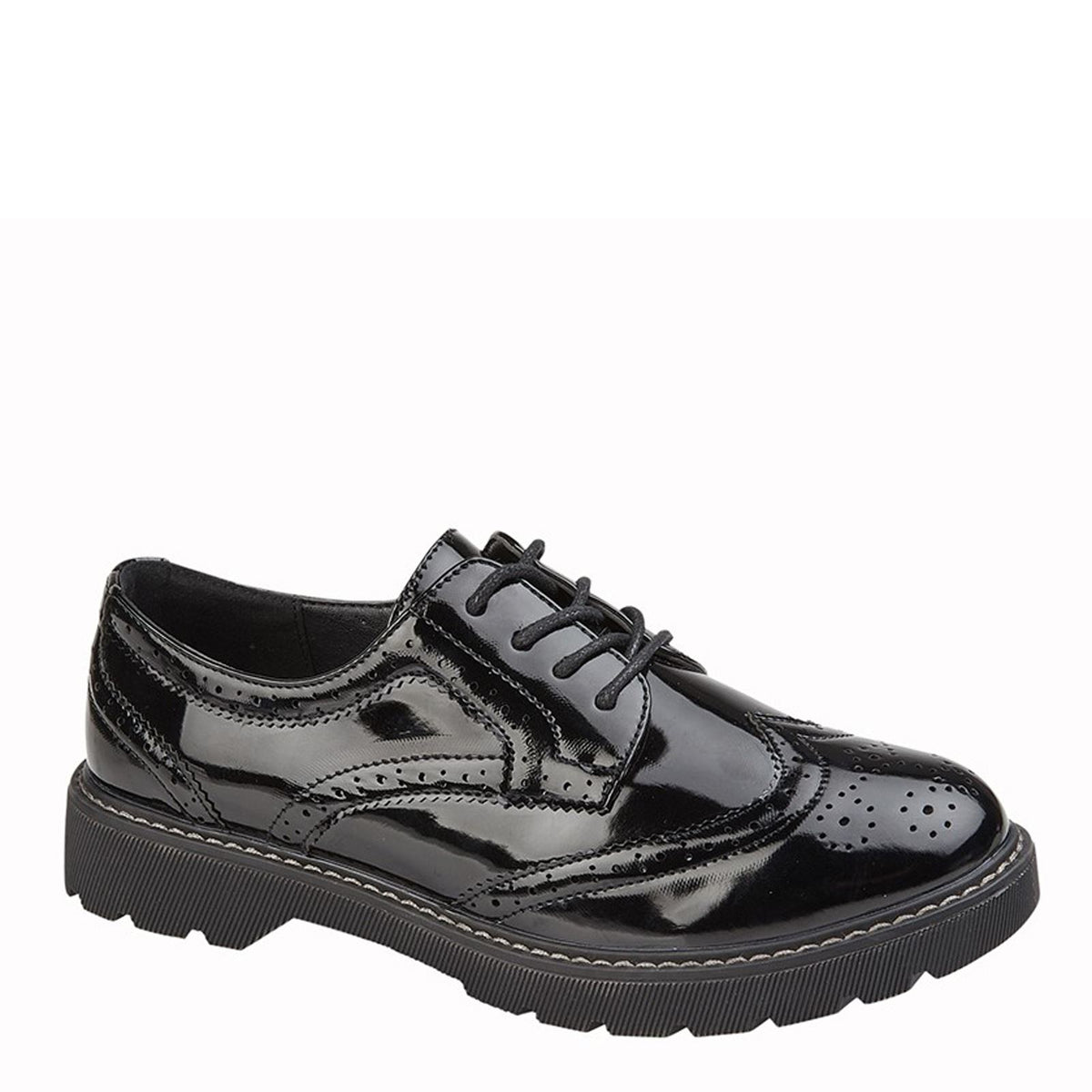 Boulevard L 963 4 Eye Lace Brogue Shoes