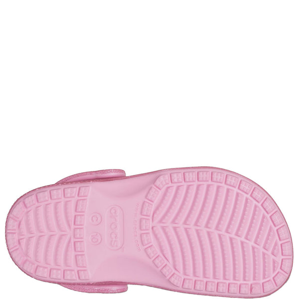 Crocs Kids' Classic Glitter Clogs