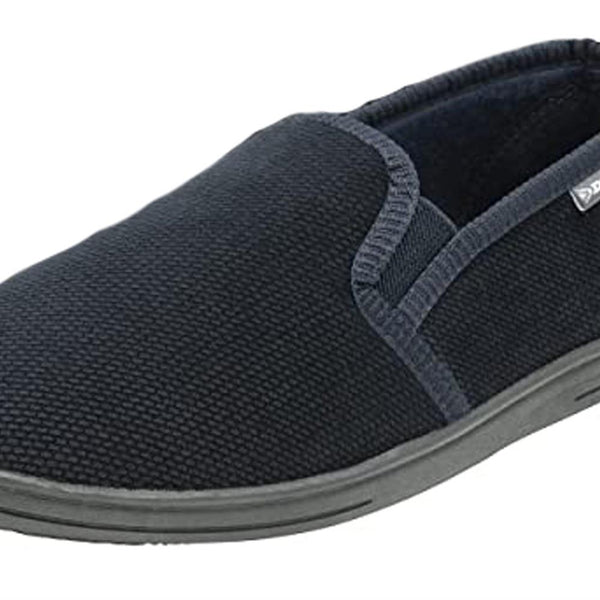 Dunlop Lloyd Memory Foam Slip On Mule Moccasin Mens Slippers