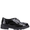 Hush Puppies Maxine Girls' Junior Patent Lace Up School Shoes
