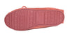 Coopers Suede Wool Lined Ladies Pink Moccasin Slippers Made In England