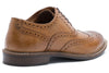 Thomas Crick Cardew Wingtip Mens Leather Brogue Lace Up Formal Shoes