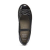 Geox Girls Black Elasticated Plie' Junior School Shoes