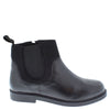 Frank James Epsom Boys Leather Neoprene Zip Up Chelsea Boots