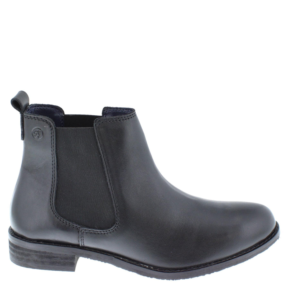Frank James Aintree Ladies Leather Pull On Chelsea Boots