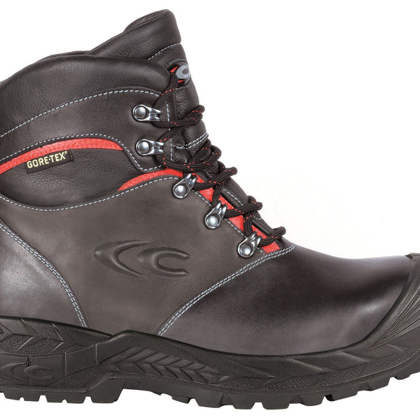 Cofra Glenr S3 Black Gore-Tex Leather Waterproof Safety Toecap Midsole Lace Up Boots