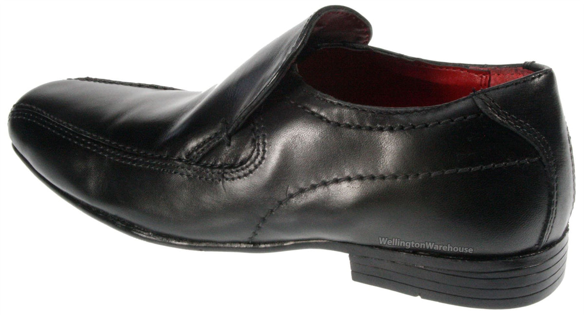 Thomas Crick Leek Junior Leather Slip on Boys Shoes