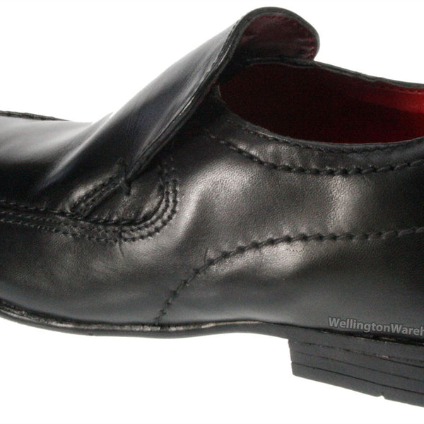 Thomas Crick Leek Junior Leather Slip on Boys Shoes