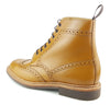 Charles Horrel England CH2009 Brogue Leather Welted Lace Mens Commando Boots