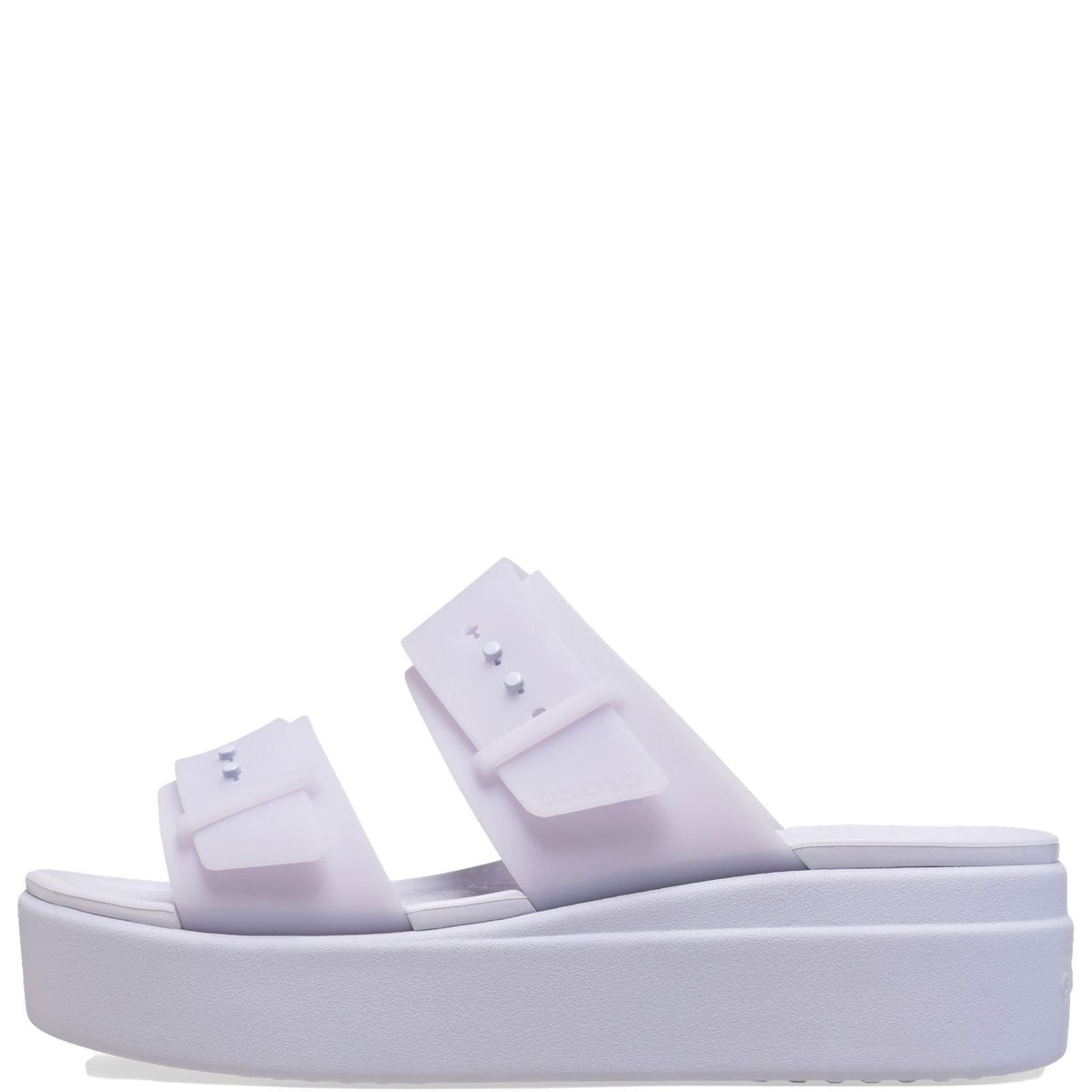 Crocs Brooklyn Buckle Low Wedge Sandals