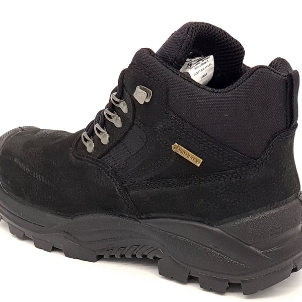 U-Power Dude Black Leather Gore-Tex Waterproof Mens Safety Lace Up Work Boots