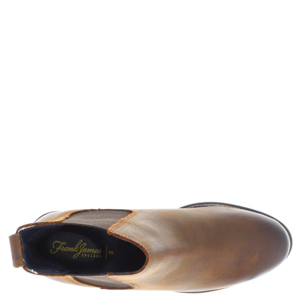 Frank James Aintree Ladies Leather Pull On Chelsea Boots