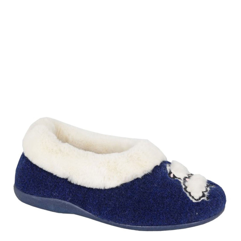 Sleepers Nikki Faux Fur Cuff Sheep Slippers
