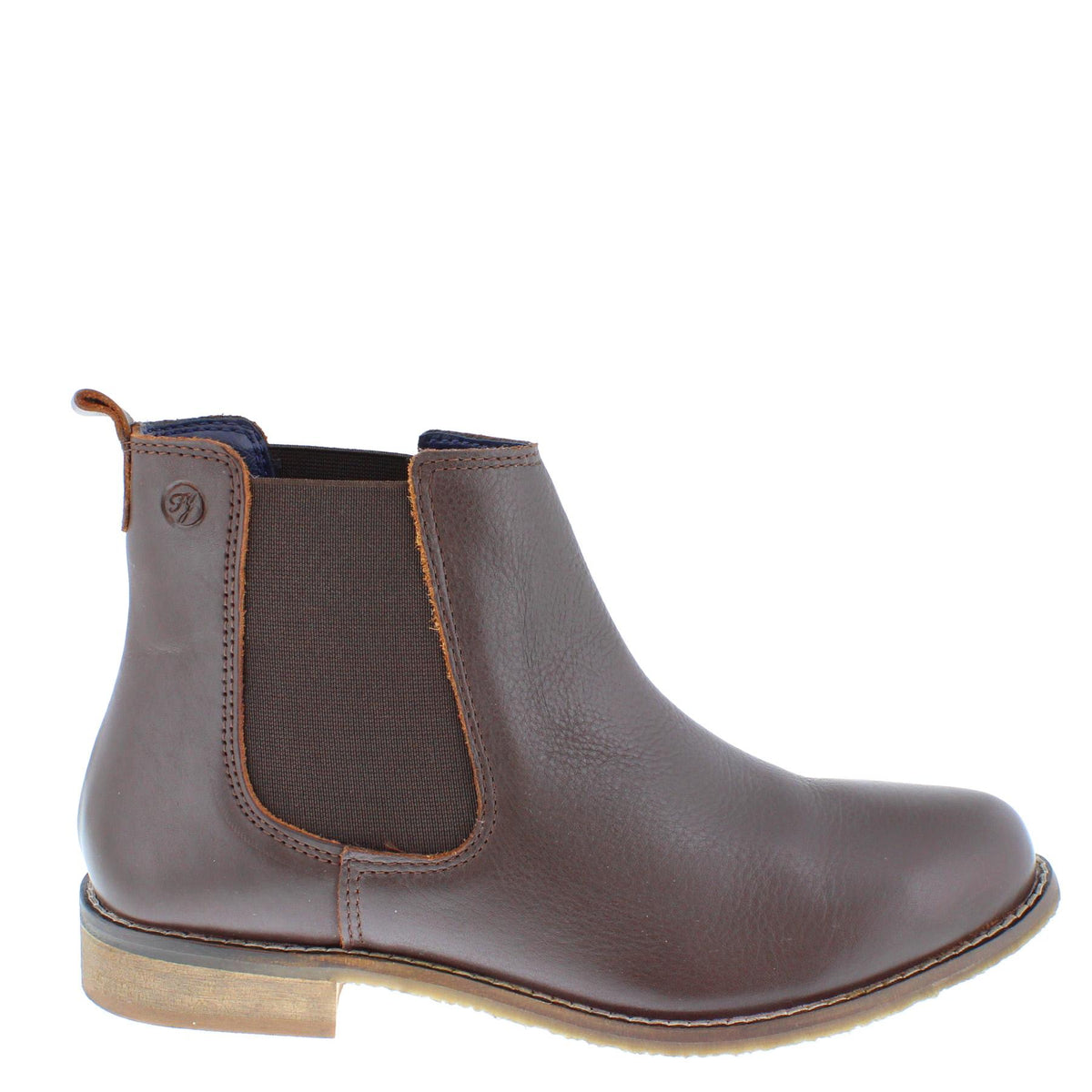 Frank James Aintree Ladies Leather Pull On Chelsea Boots