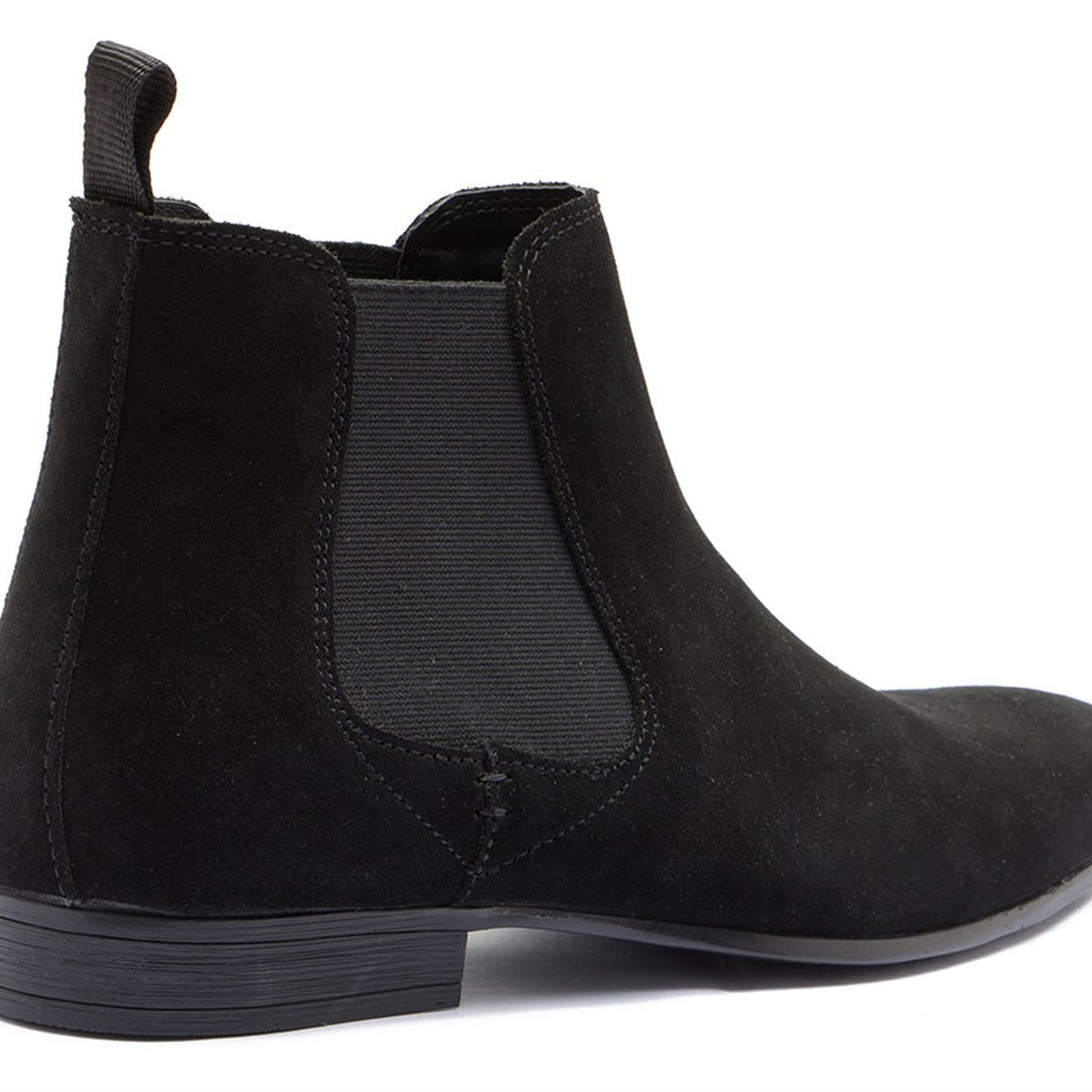 Thomas Crick Stanway Suede Pointed Leather Mens Ankle Chelsea Boots