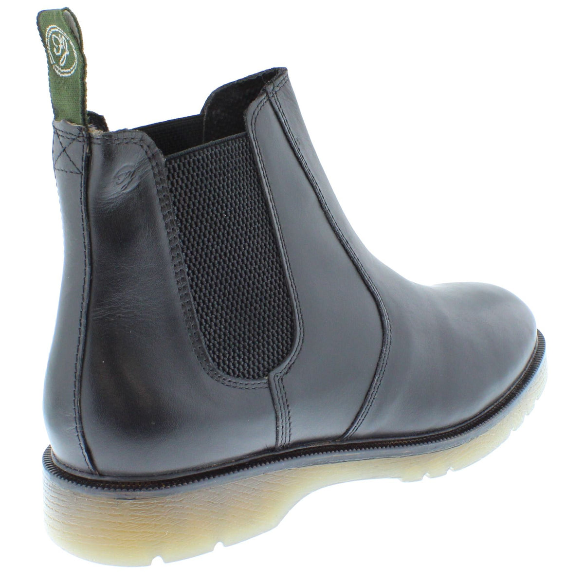 Frank James Naseby Mens Leather Chelsea Dealer Pull On Boots