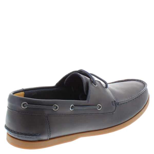 Clarks Morven Sail G Fit Lace Up Leather Boat Shoes