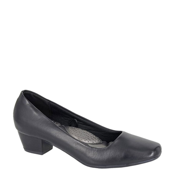 Boulevard L 402 Low Heel Plain Court Shoes