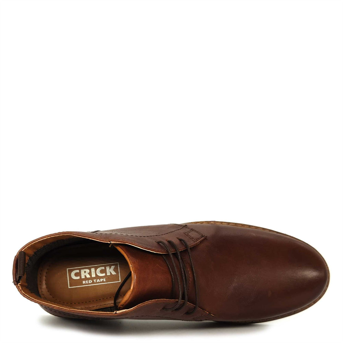 Red Tape Crick Dallas Leather Mens Chukka Ankle Lace Up Boots